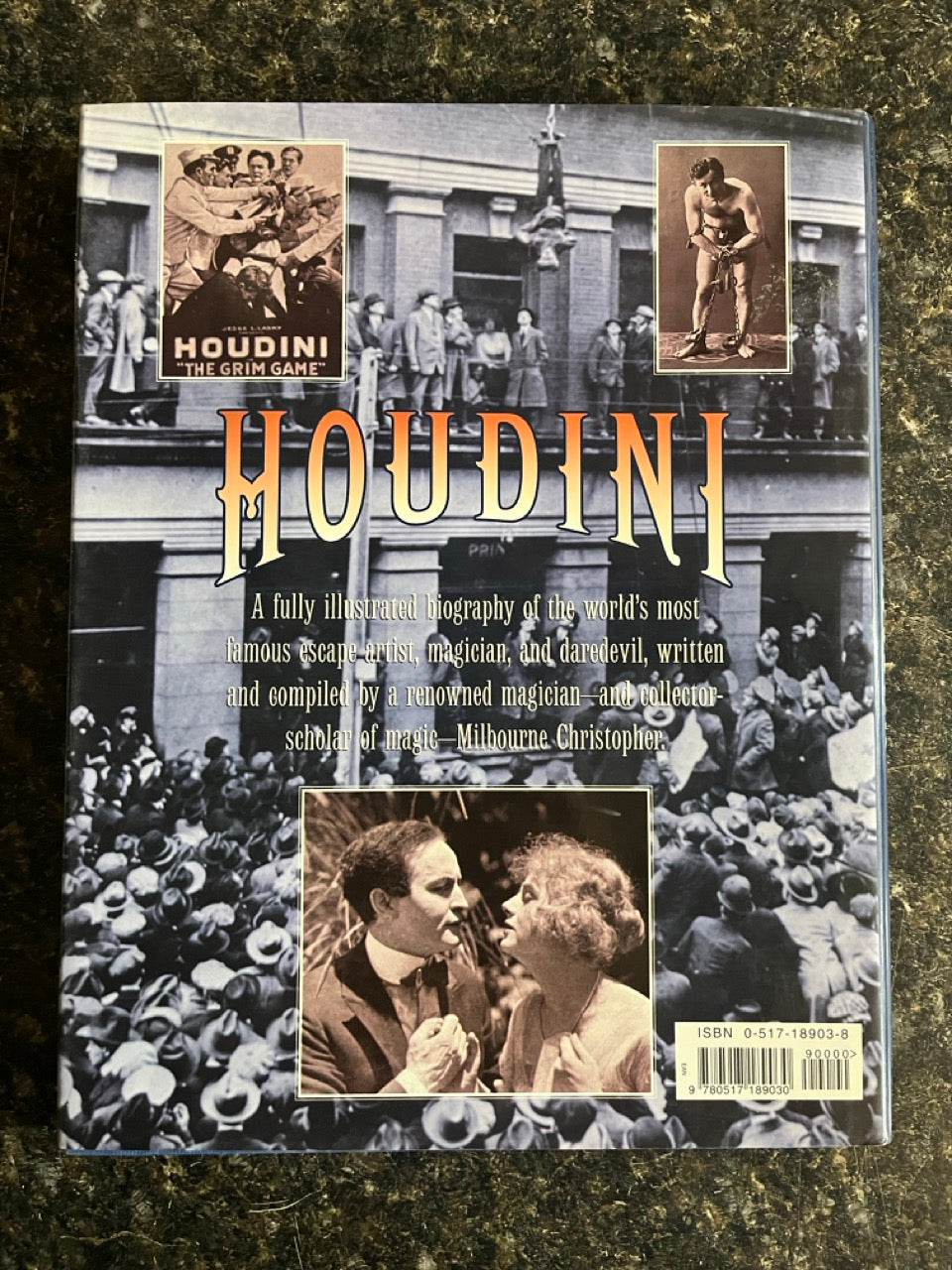 Houdini, A Pictorial Biography - Milbourne Christopher
