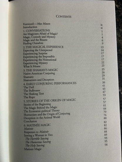Magic And Meaning - Eugene Burger & Robert E. Neale - 1st Edition