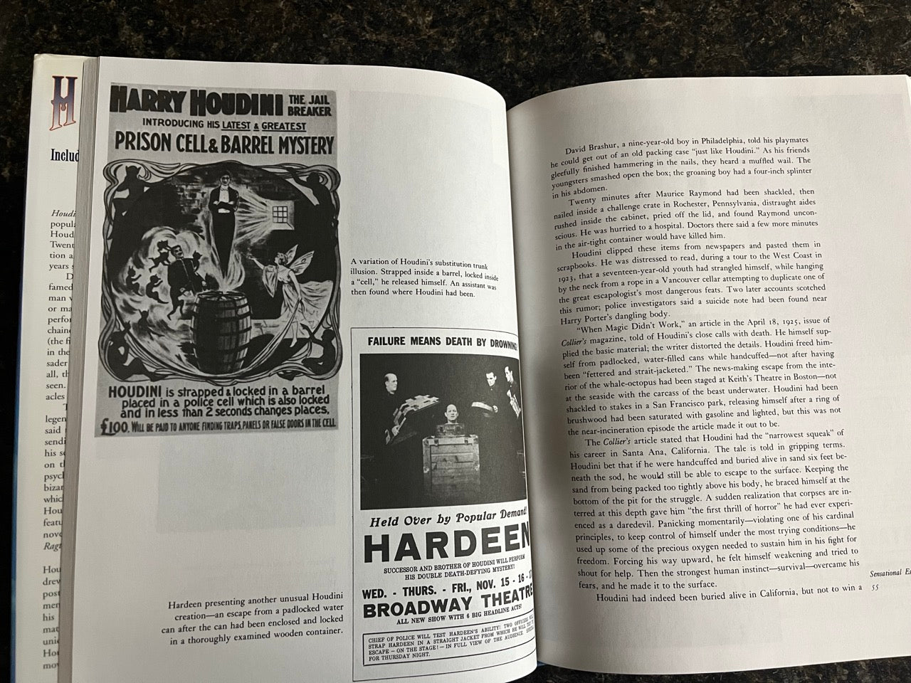 Houdini, A Pictorial Biography - Milbourne Christopher