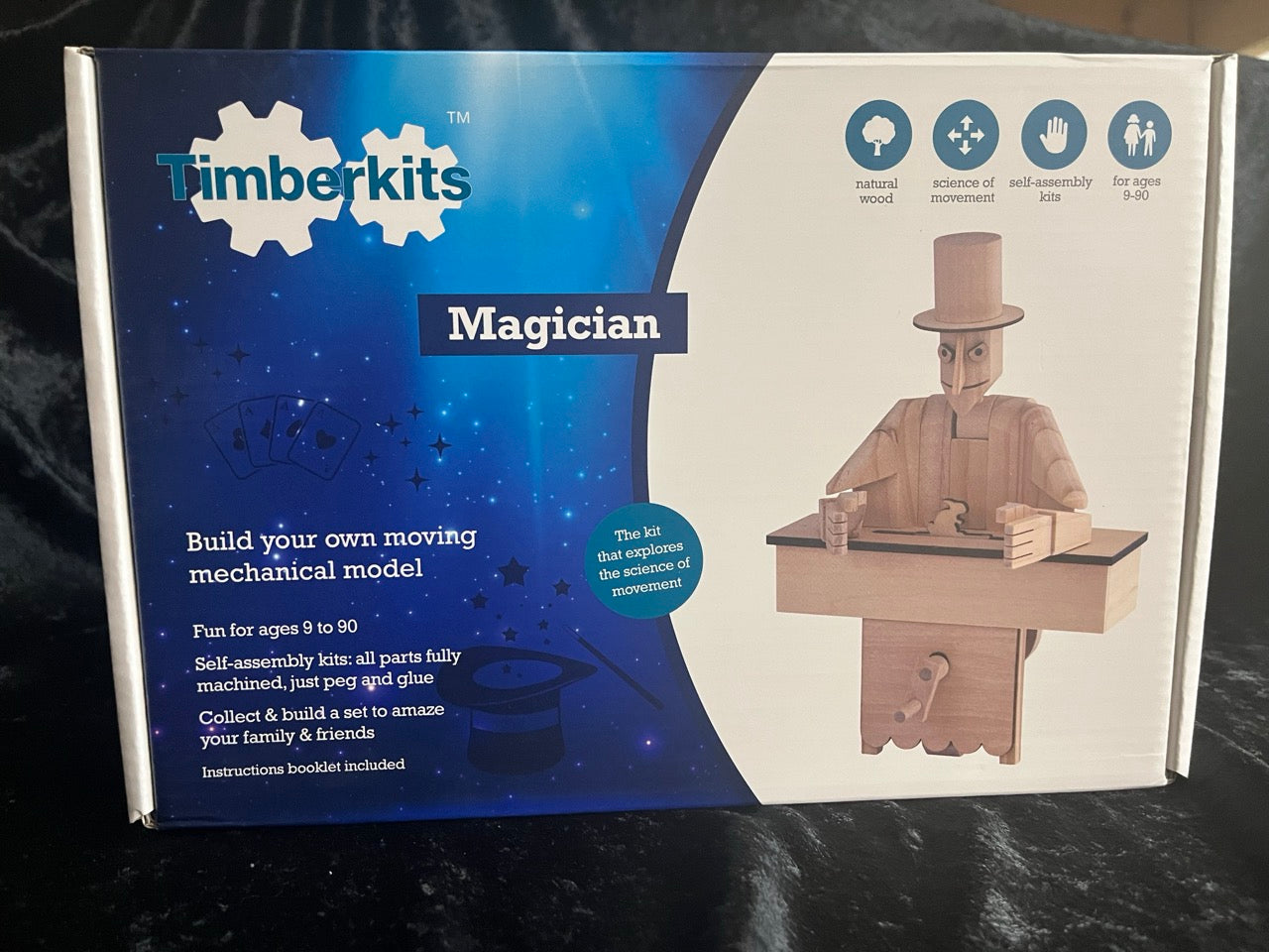 Magician Automaton Kit (Wooden) - Timberkits
