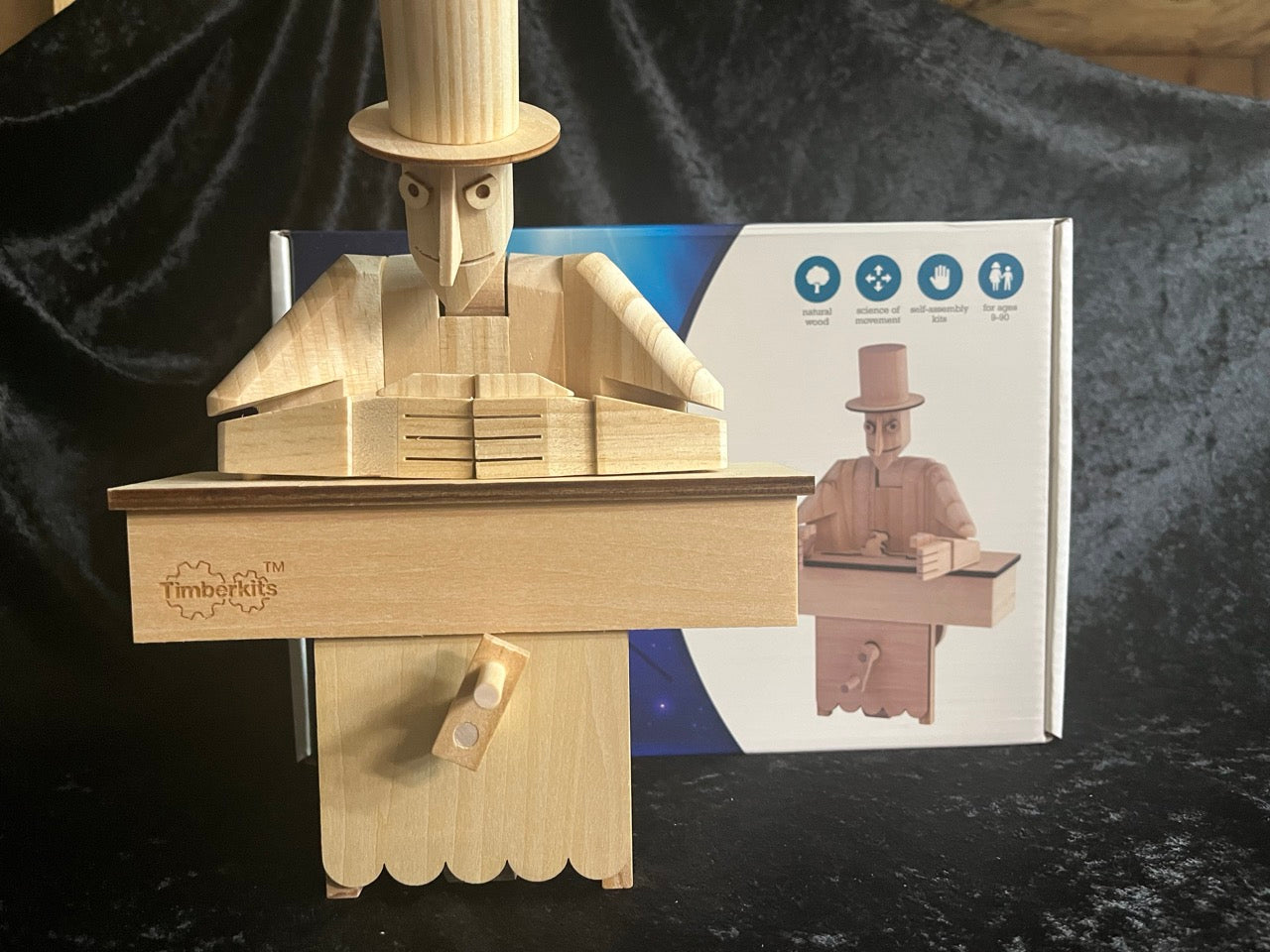Magician Automaton Kit (Wooden) - Timberkits