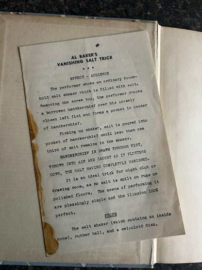 Al Baker's Magical Ways and Means