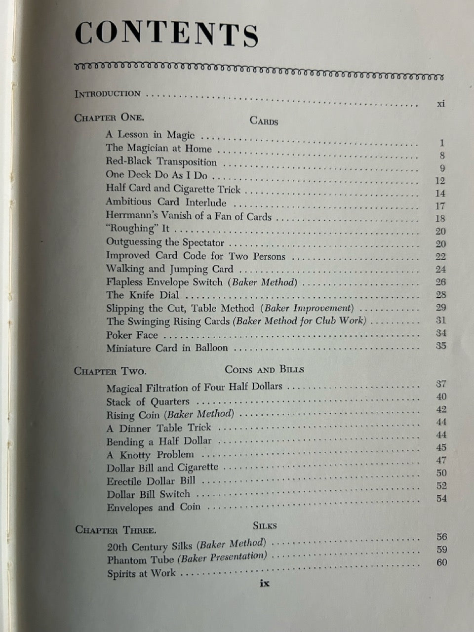 Al Baker's Magical Ways and Means