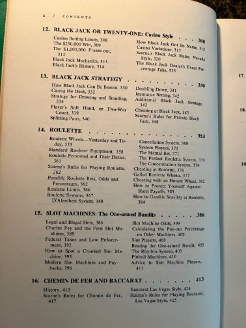 Scarne's Complete Guide to Gambling - John Scarne