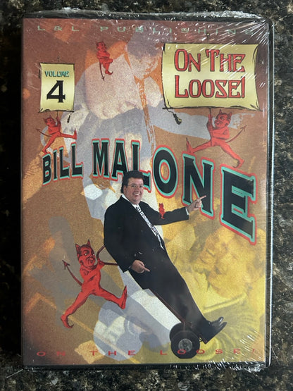 Bill Malone: On The Loose, Vols.1-4 - DVD Set