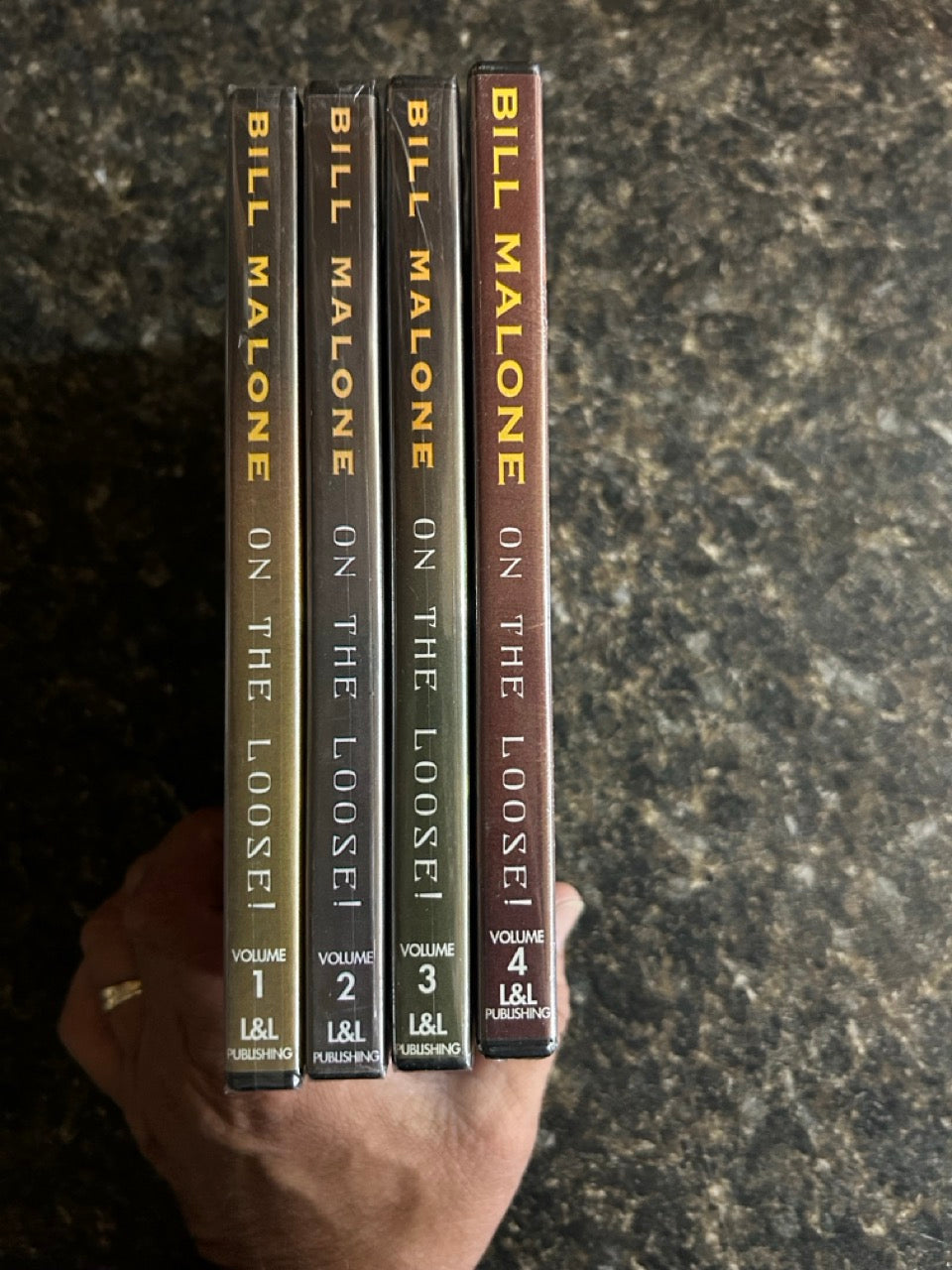 Bill Malone: On The Loose, Vols.1-4 - DVD Set
