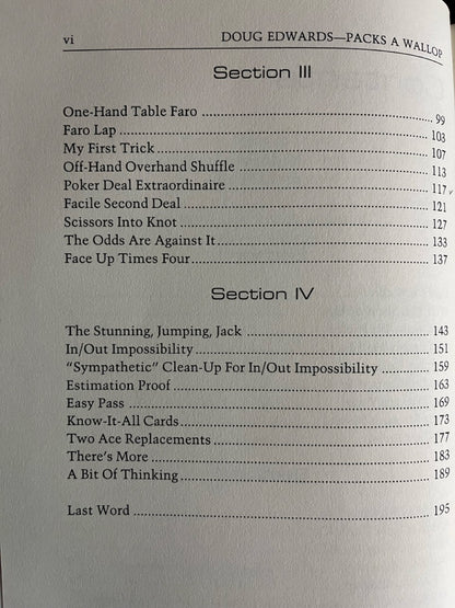 Doug Edwards Packs A Wallop! - Harry Lorayne (NEW)