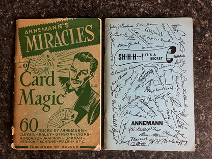 2 Annemann Booklets