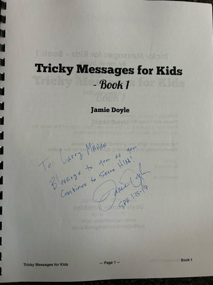Tricky Messages for Kids, Vols. 1-4 - Jamie Doyle