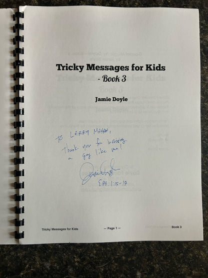Tricky Messages for Kids, Vols. 1-4 - Jamie Doyle
