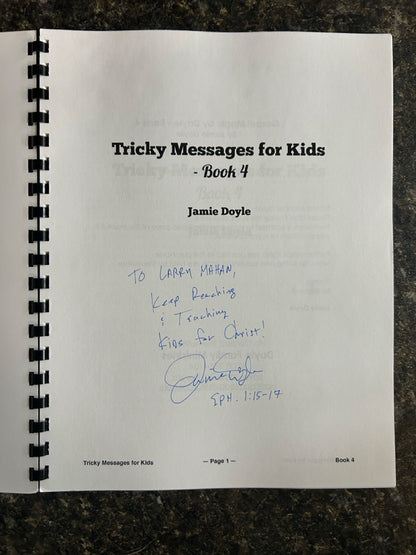 Tricky Messages for Kids, Vols. 1-4 - Jamie Doyle