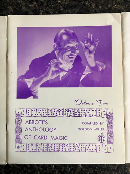 Abbott's Anthology of Card Magic Vols. 1, 2, 3 - Gordon Miller