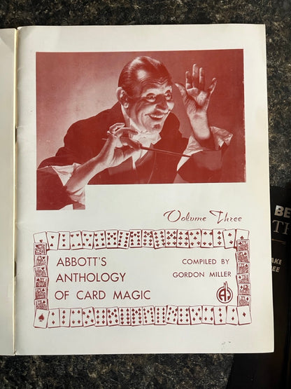 Abbott's Anthology of Card Magic Vols. 1, 2, 3 - Gordon Miller