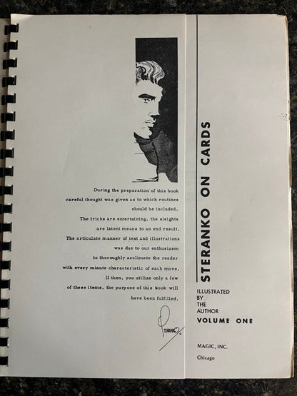 Steranko on Cards (comb bound) - Steranko