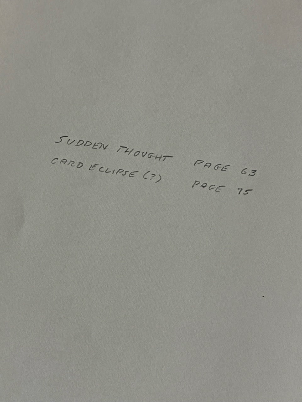 Steranko on Cards (comb bound) - Steranko