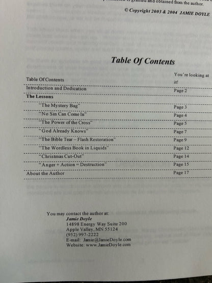 Incredible Object Lessons, Vols. 1-3 - Jamie Doyle