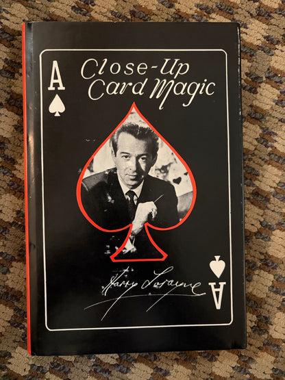 Close-Up Card Magic - Harry Lorayne (HC w/dj)