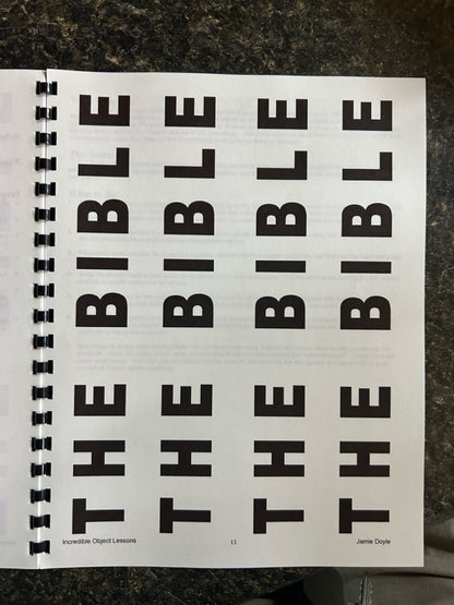 Incredible Object Lessons, Vols. 1-3 - Jamie Doyle