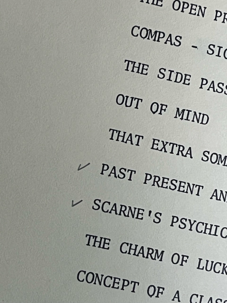 Special Effects - Paul Curry (Perfect Bound)