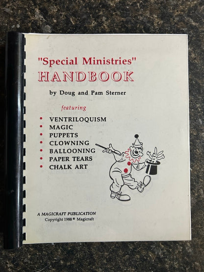 "Special Ministries" Handbook - Doug & Pam Sterner
