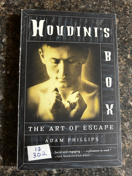 Houdini's Box - Adam Phillips