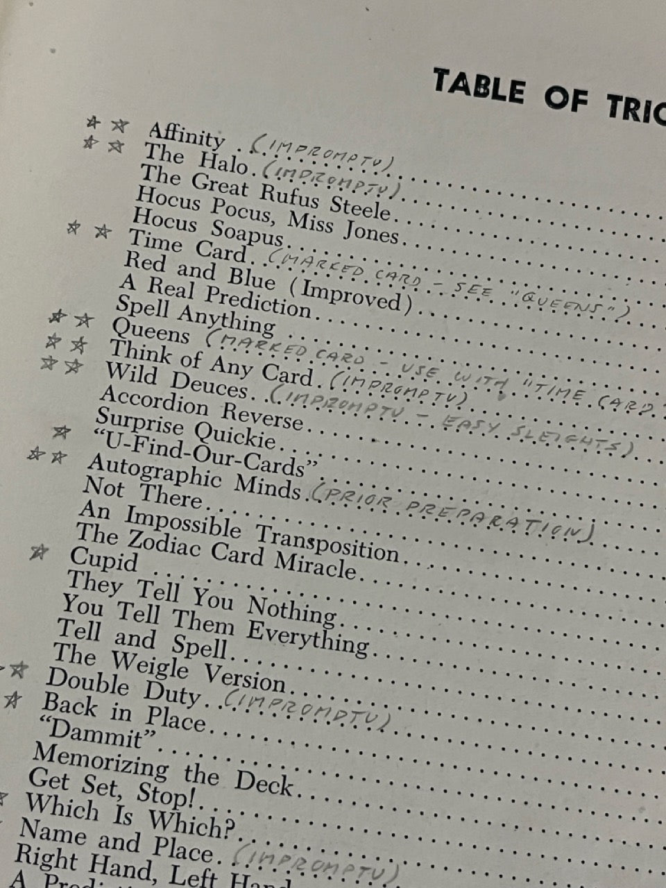 2 Rufus Steele Card Booklets