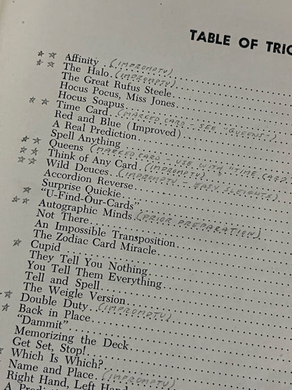 2 Rufus Steele Card Booklets