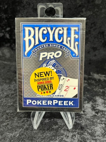 Bicycle Pro Poker Peek Playing Cards (Tom Craven estate)(SM7)