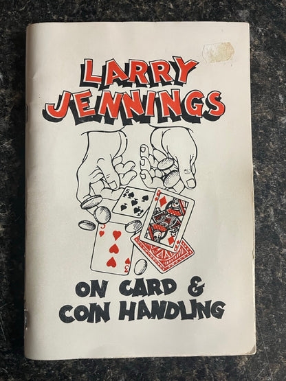 Larry Jennings on Card & Coin Handling - Larry Jennings (paperback)