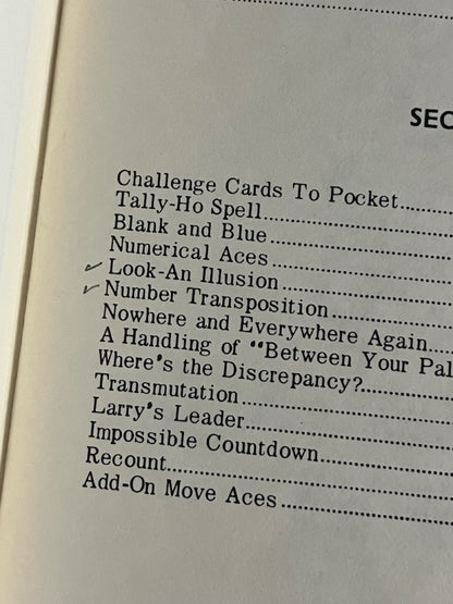 Larry Jennings on Card & Coin Handling - Larry Jennings (paperback)