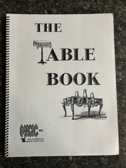 The Table Book & Table Book 2 - Gene Gloye