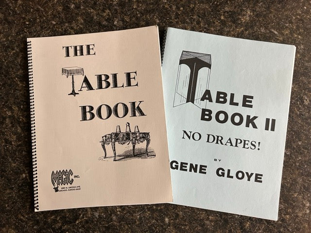 The Table Book & Table Book 2 - Gene Gloye