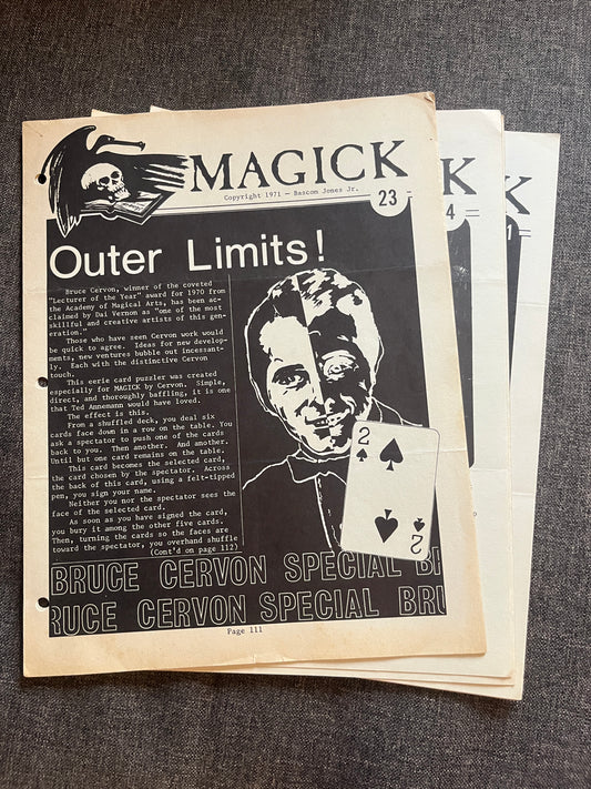 Magick Magazine Collection (5 random issues + Bonus Insert)