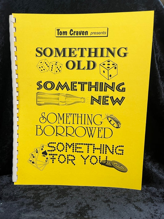 Something Old, Something New, Something Borrowed, Something For You (lecture notes) - Tom Craven