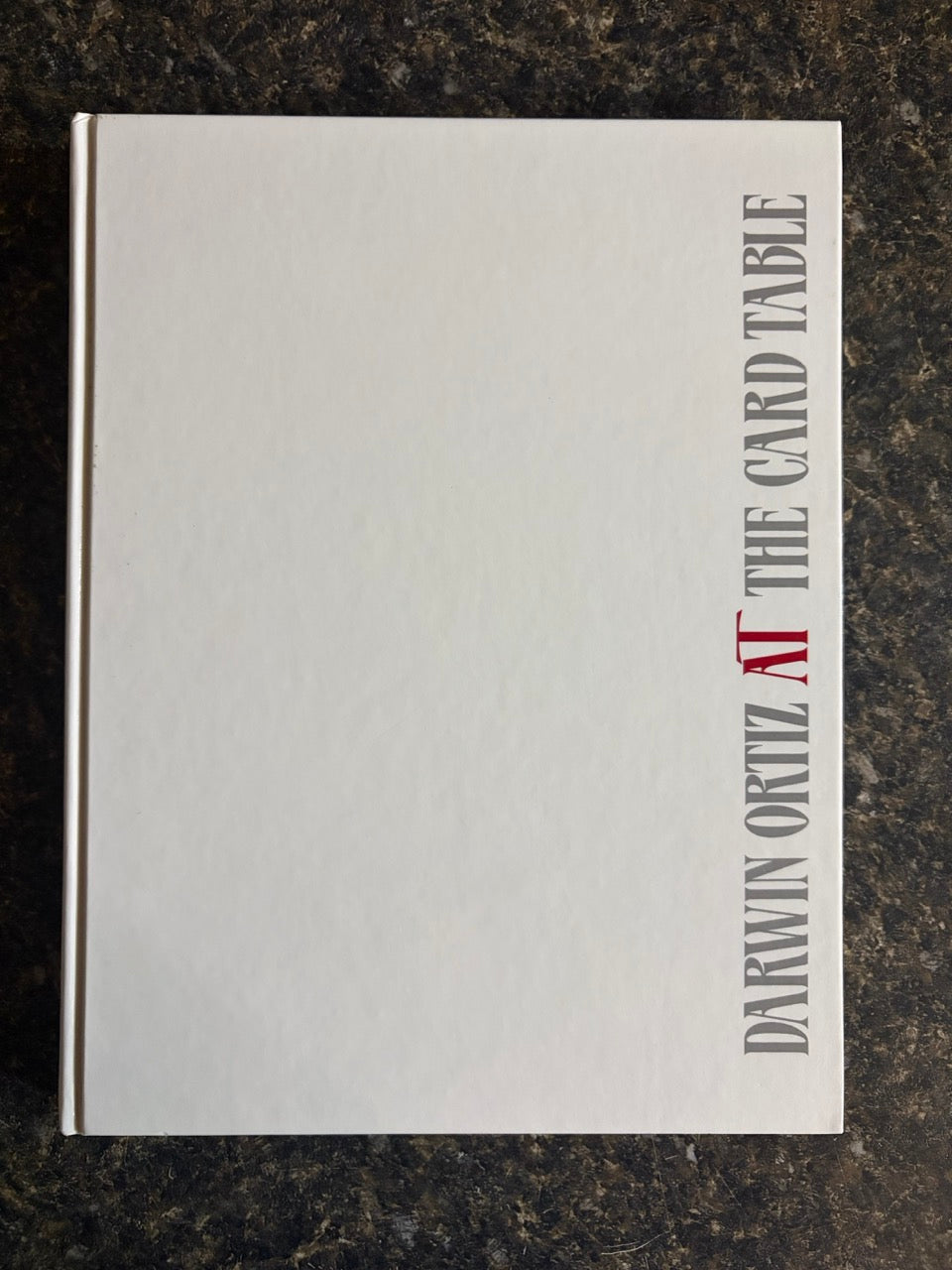 At The Card Table - Darwin Ortiz - FIRST edition