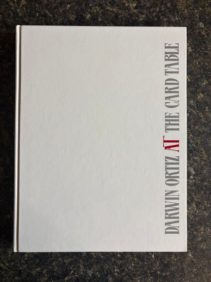 At The Card Table - Darwin Ortiz - FIRST edition