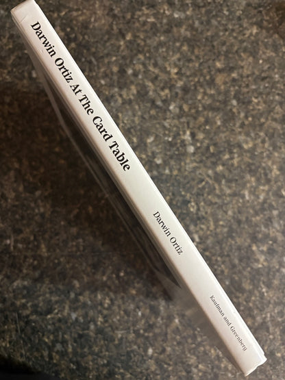 At The Card Table - Darwin Ortiz - FIRST edition