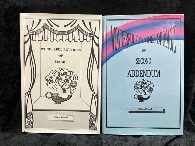 Wonderful Routines of Magic & Second Addendum - Ellison Poland