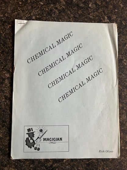 Chemical Magic - Rich Oliver