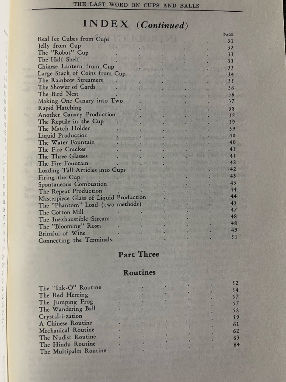 The Last Word on Cups and Balls - Eddie Joseph (Booklet)