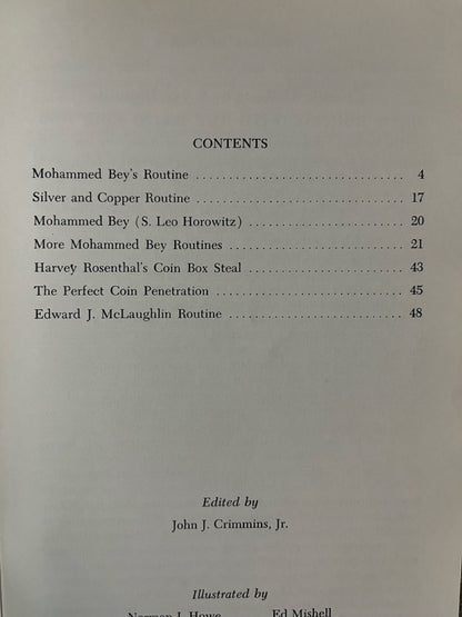 Okito Coin Box Routines - Mohammed Bey (LIKE NEW)