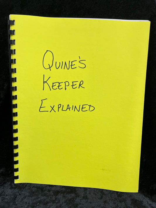 Quine's Keeper Explained - Tom Craven