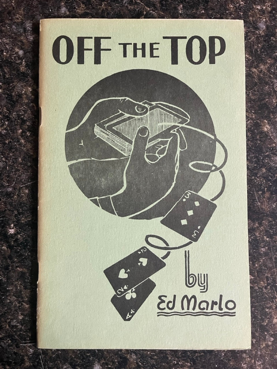 Off the Top -  Ed Marlo (Used copy)