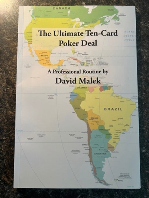 The Ultimate Ten-Card Poker Deal - David Malek SIGNED