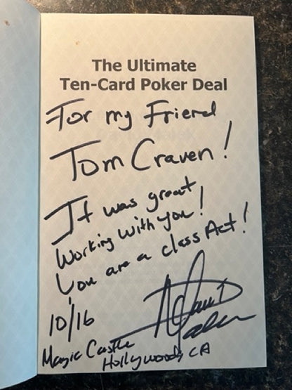 The Ultimate Ten-Card Poker Deal - David Malek SIGNED