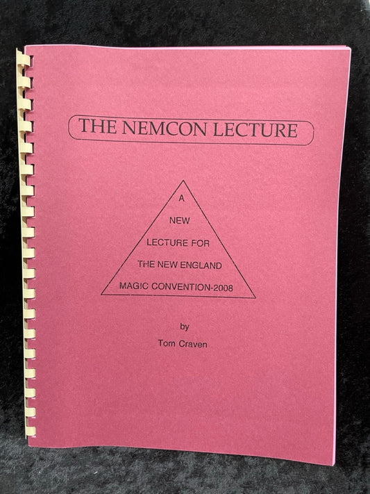 The NEMCON Lecture - Tom Craven