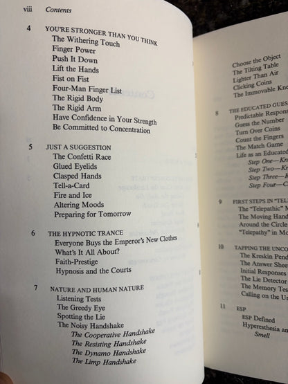 Secrets of the Amazing Kreskin