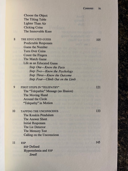 Secrets of the Amazing Kreskin