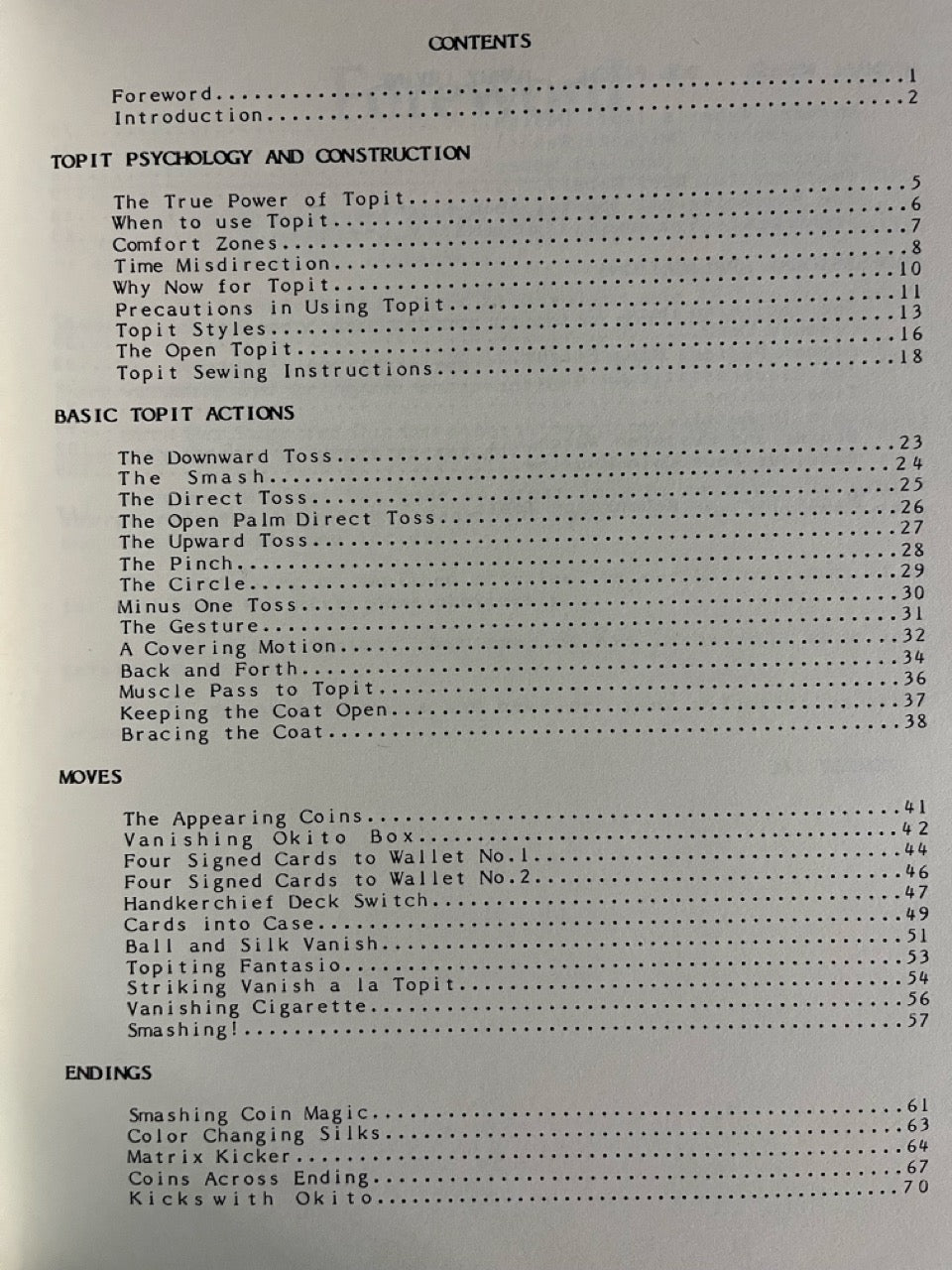 The Topit Book - Michael Ammar