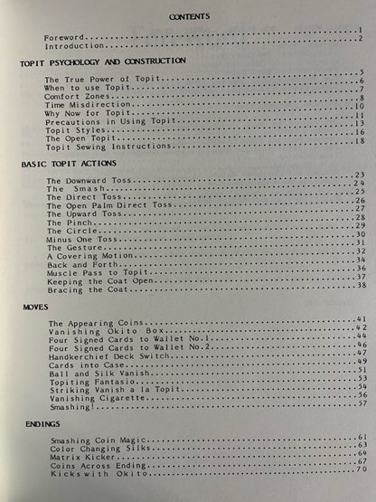 The Topit Book - Michael Ammar